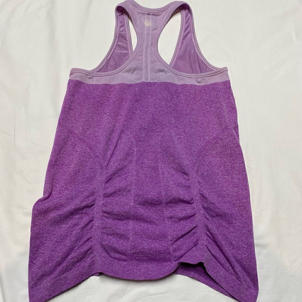 Athleta Color Block Fastest Track Racerback Tank - Size Medium - Picture 4 of 7